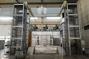 鋁合金集中熔化爐 